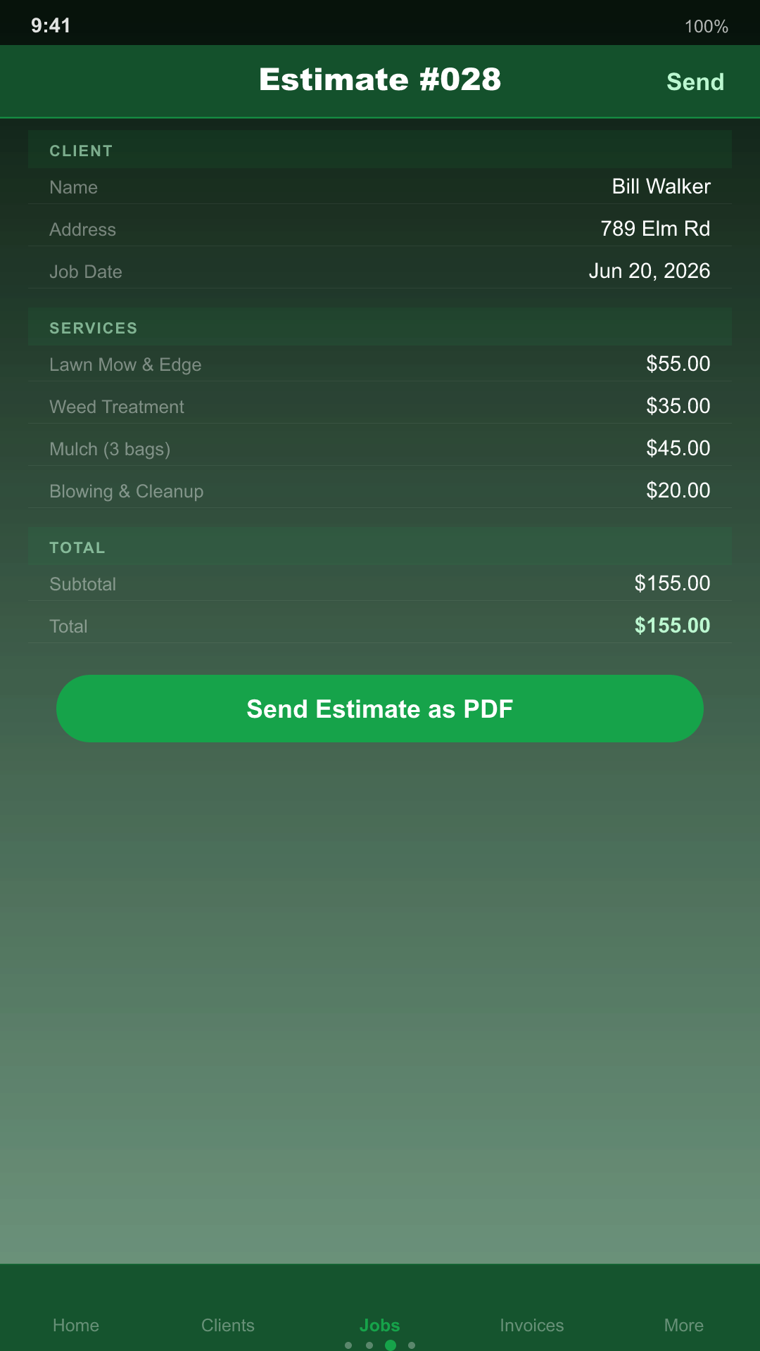 Lawn & Landscaping Pro screenshot 3